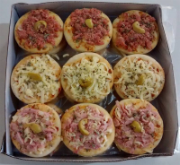 imagem de Mini Pizza - Presunto Com Queijo